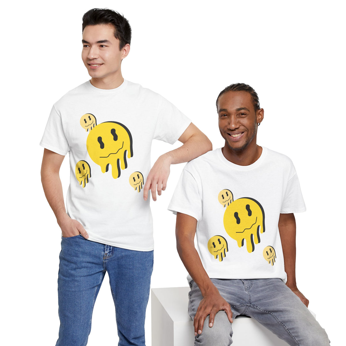 Melting Smiley T-Shirt