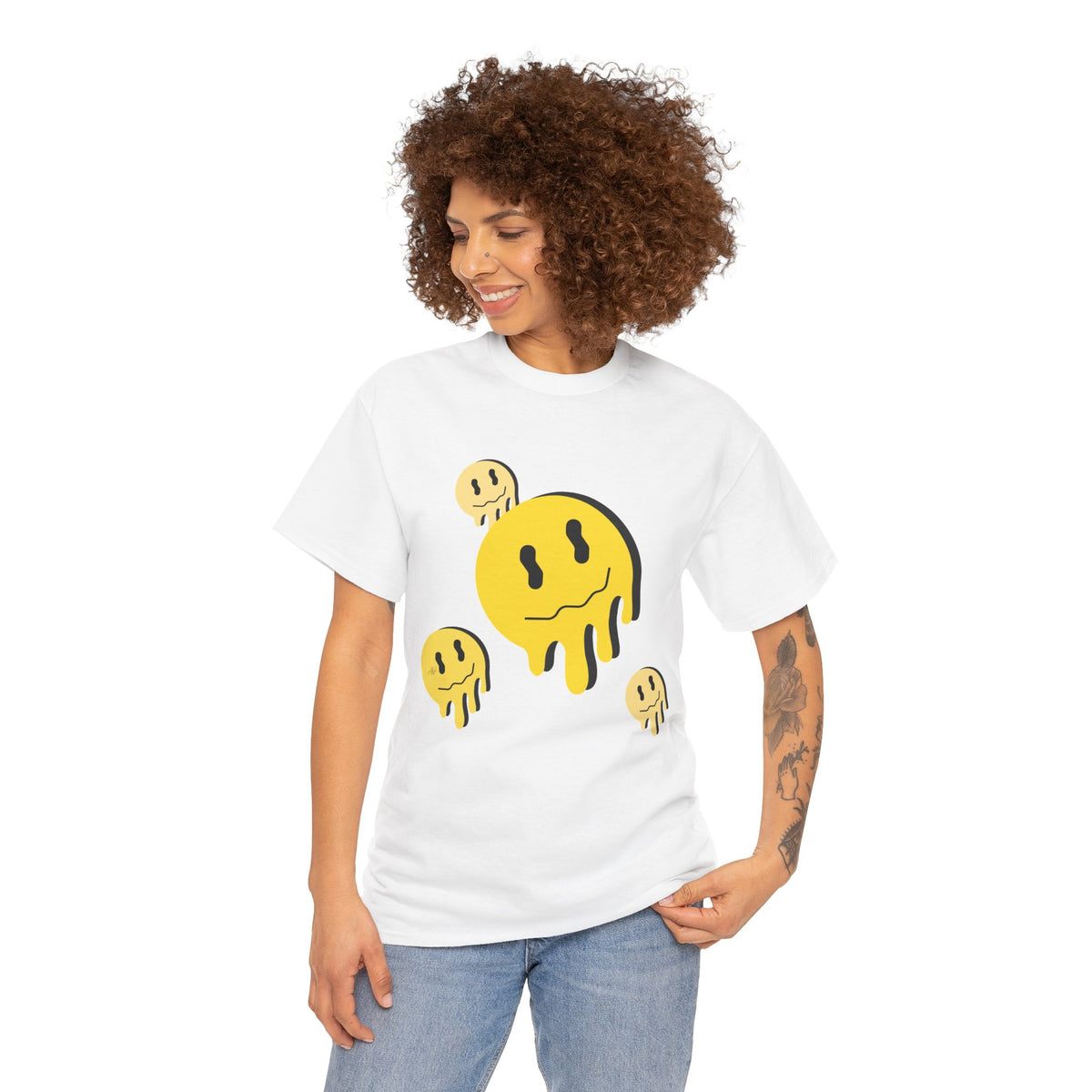 Melting Smiley T-Shirt
