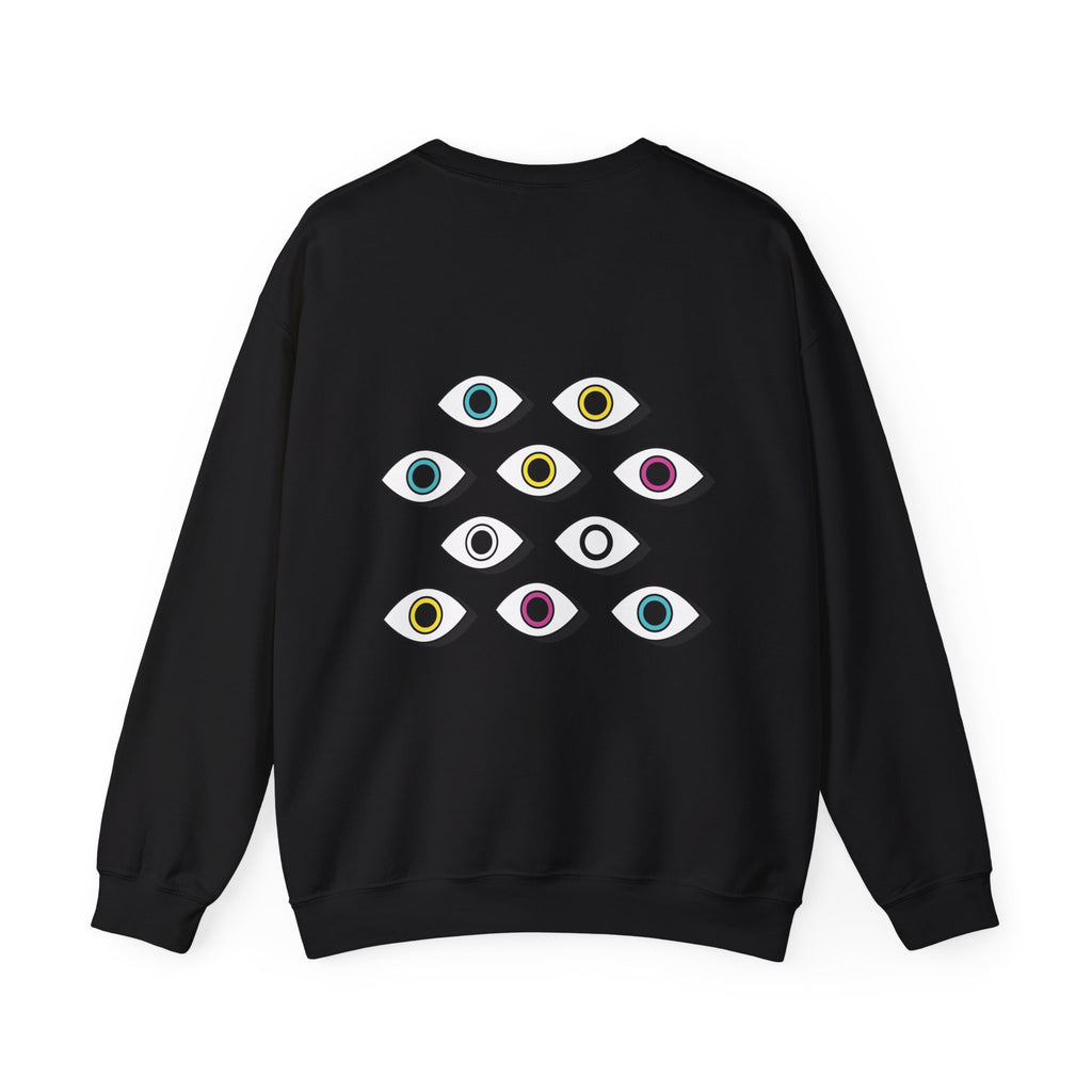 All Seeing Eyes Graphic Sweatshirt