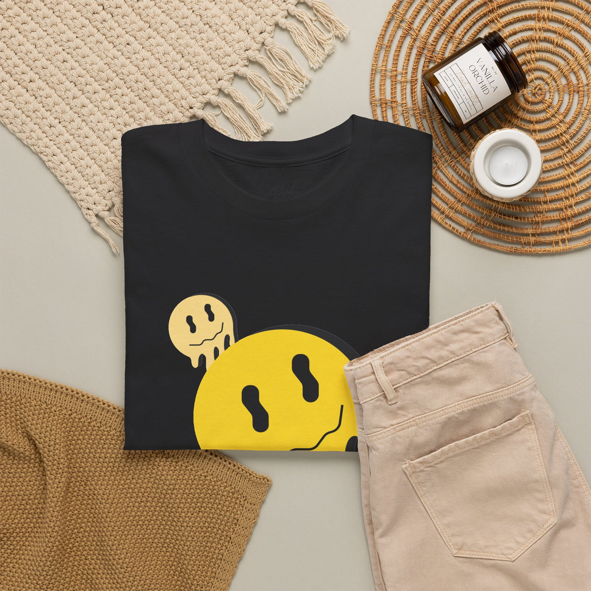 Melting Smiley T-Shirt